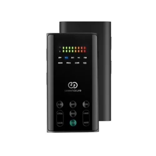森然播吧二代電音版直播声卡黑