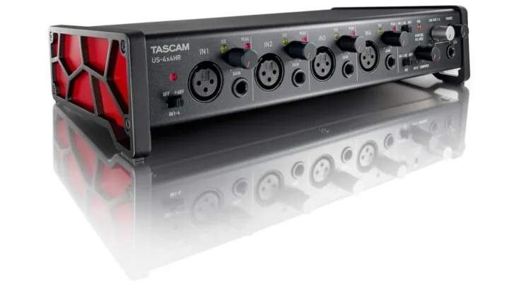 TASCAM US-4X4HR (1) TASCAM US 4X4HR 1