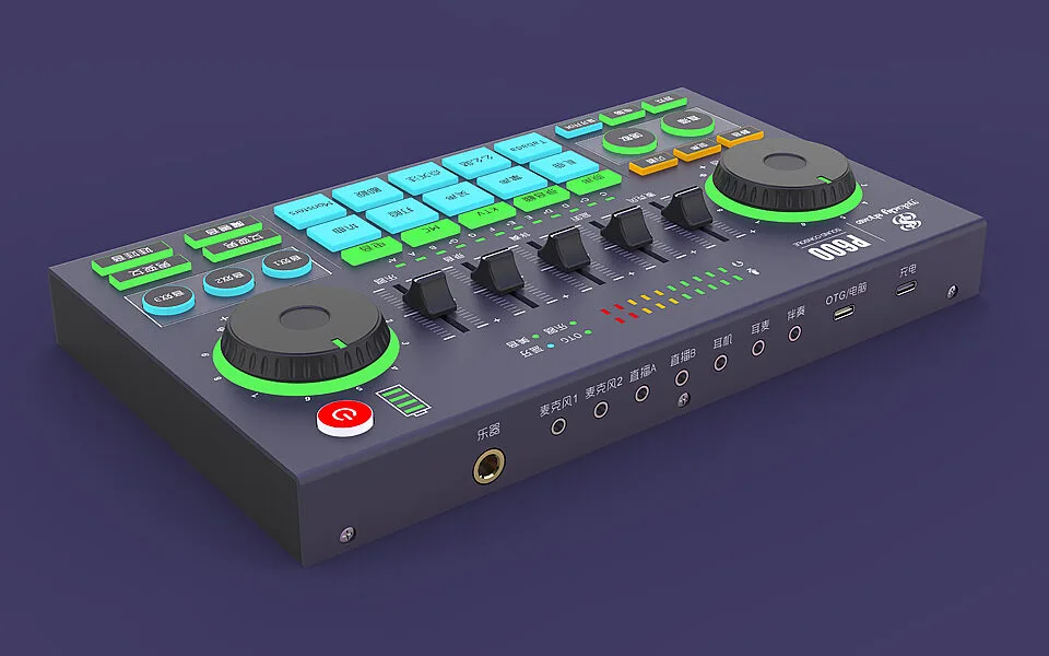 美音秀秀 P600 Pro 直播聲卡-利聲直播 美音秀秀P600 01 1