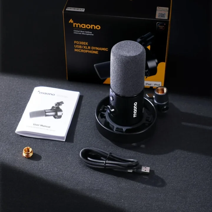 Maono 閃克 PD300X USB/XLR麥克風 Maono 閃克 PD300X USB/XLR麥克風