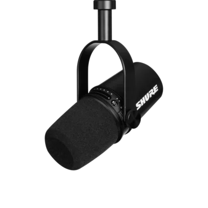 SHURE MV7 USB/XLR 麥克風黑色（展示支架另購）