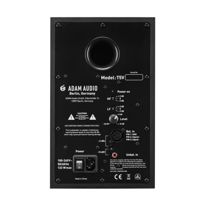 ADAM T5V 背面接口 ADAM T5V 背面接口