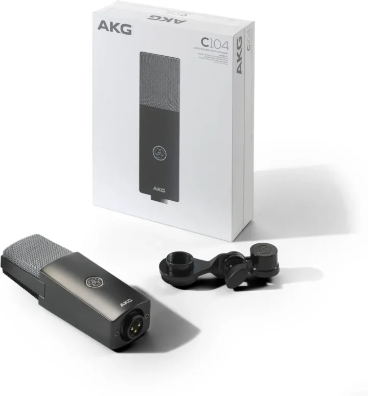 AKG C104 大振膜心型電容式麥克風配件組