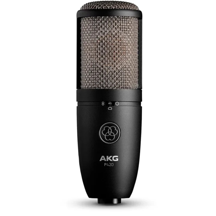 AKG P420 電容式麥克風正面產品圖