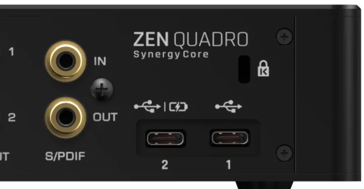 Antelope Zen Quadro 雙USB連接