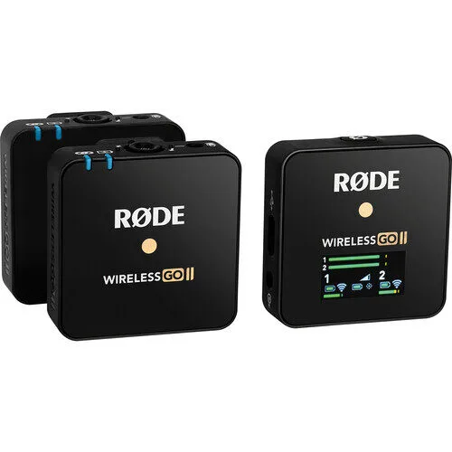 RØDE Wireless GO II 無線麥克風產品圖 RØDE Wireless GO II 一對二無線麥克風產品圖