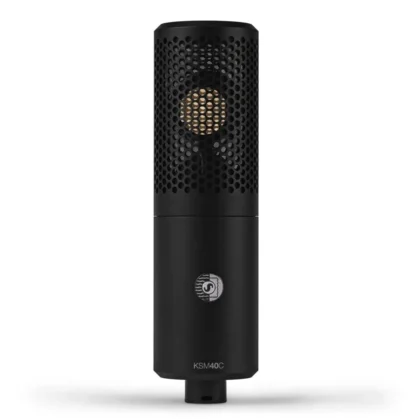 利聲直播 官網首頁 SHURE KSM40C 大振膜心型電容式麥克風
