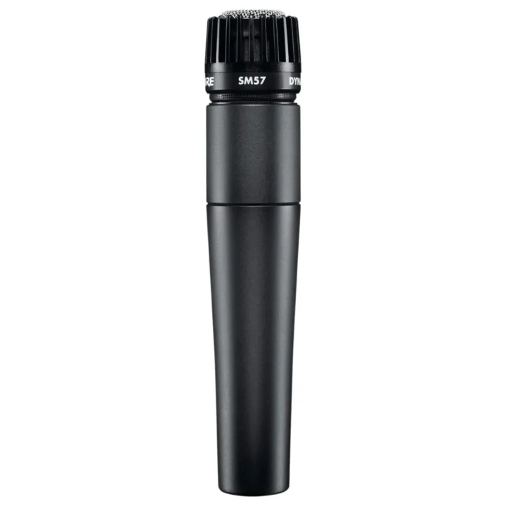 SHURE SM57 動圈式麥克風產品圖 SHURE SM57 動圈式麥克風正面產品圖