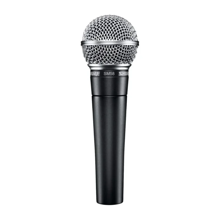 SHURE SM58 動圈麥克風正面產品圖