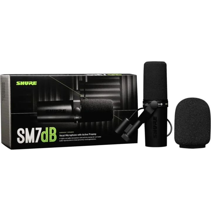 SHURE SM7dB 商品圖 4 SHURE SM7dB 包裝與配件