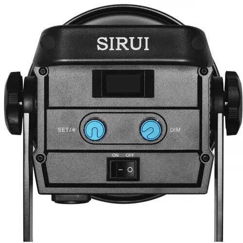 SIRUI CS200B 背面控制圖 SIRUI CS200B 200W 雙色溫 LED 攝影燈背面控制面板