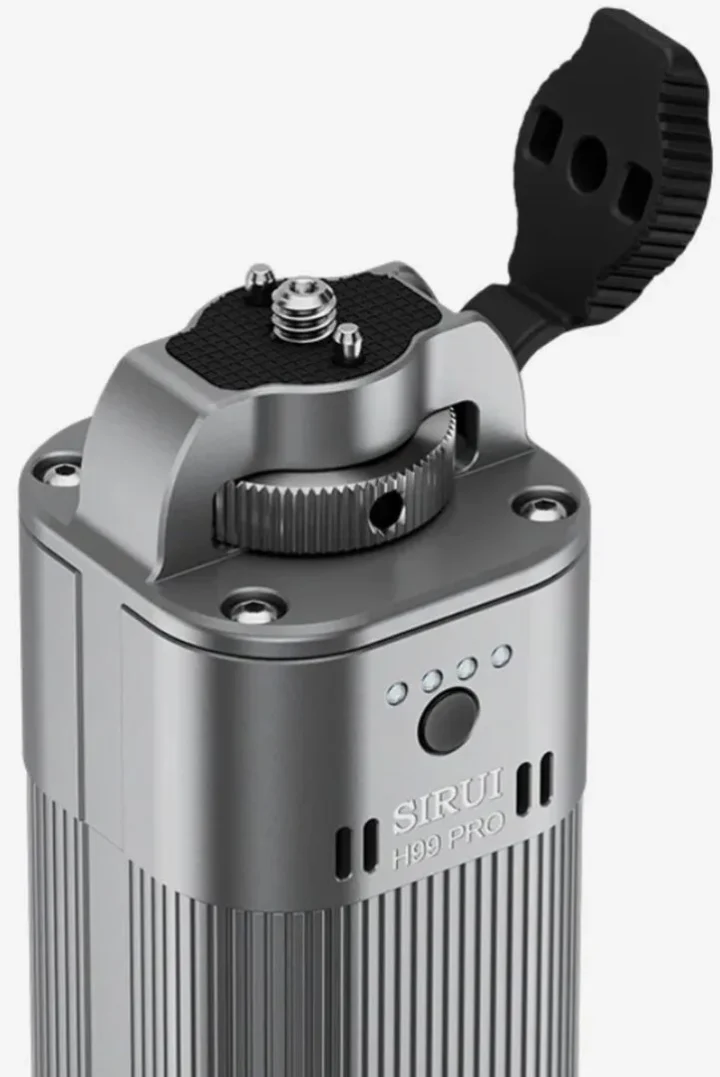SIRUI H99 PRO 電池手把接口圖 SIRUI H99 PRO 電池手把安裝座與電源接口