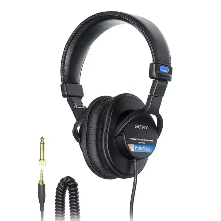 Sony MDR-7506 監聽耳機產品圖 Sony MDR-7506 監聽耳機正面產品圖