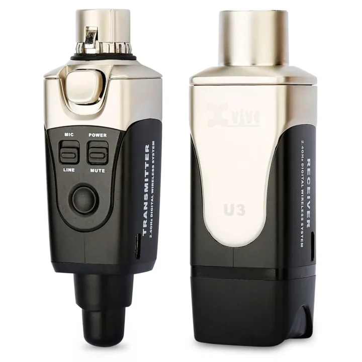 Xvive U3 商品圖 2 Xvive U3 無線麥克風發射器與接收器