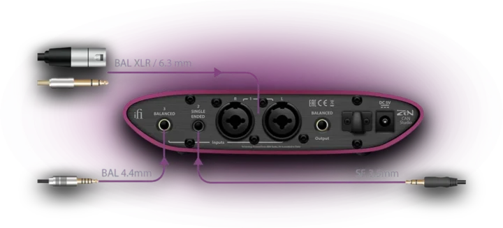 iFi ZEN CAN Studio 接線示意 iFi ZEN CAN Studio 接線示意