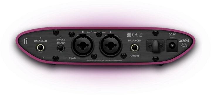 iFi ZEN CAN Studio 背面 iFi ZEN CAN Studio 背面