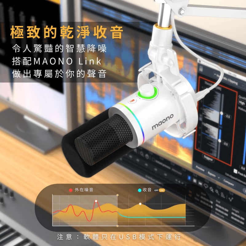 MAONO PD200XS 高品質麥克風音頭